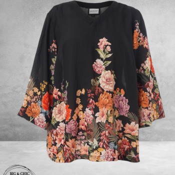 Gozzip Blouse-Shirt Else-Marie Zwart-Flowers