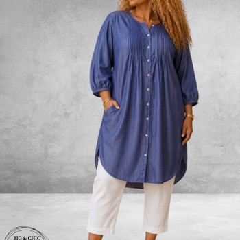 Gozzip Blouse-Tuniek Johanne Navy