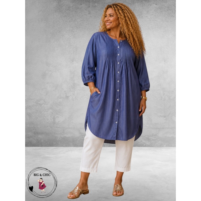 Gozzip Blouse-Tuniek Johanne Navy