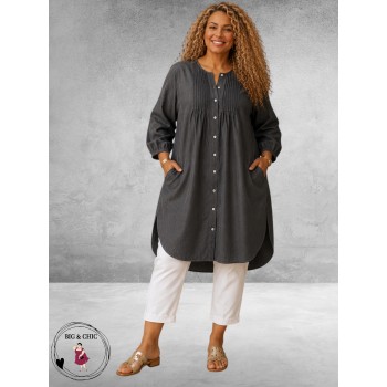 Gozzip Blouse-Tuniek Johanne Zwart