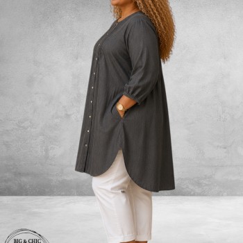 Gozzip Blouse-Tuniek Johanne Zwart