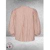 Gozzip Blouse Amaris Roze Bruin/Zilver Stippen