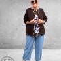 GOZZIP Baggy Broek Clara Light Blue