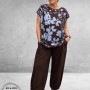 GOZZIP Baggy Broek Clara Bruin