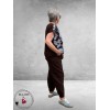 GOZZIP Baggy Broek Clara Bruin