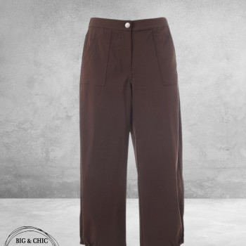 GOZZIP Baggy Broek Clara Bruin