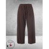 GOZZIP Baggy Broek Clara Bruin