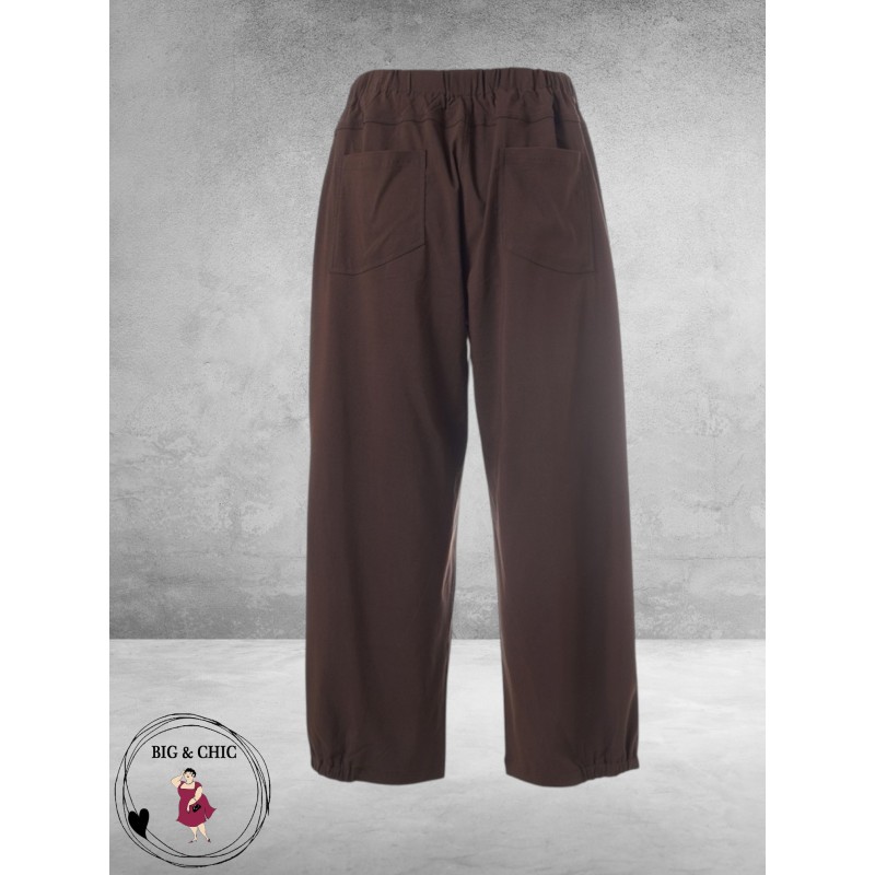 GOZZIP Baggy Broek Clara Bruin