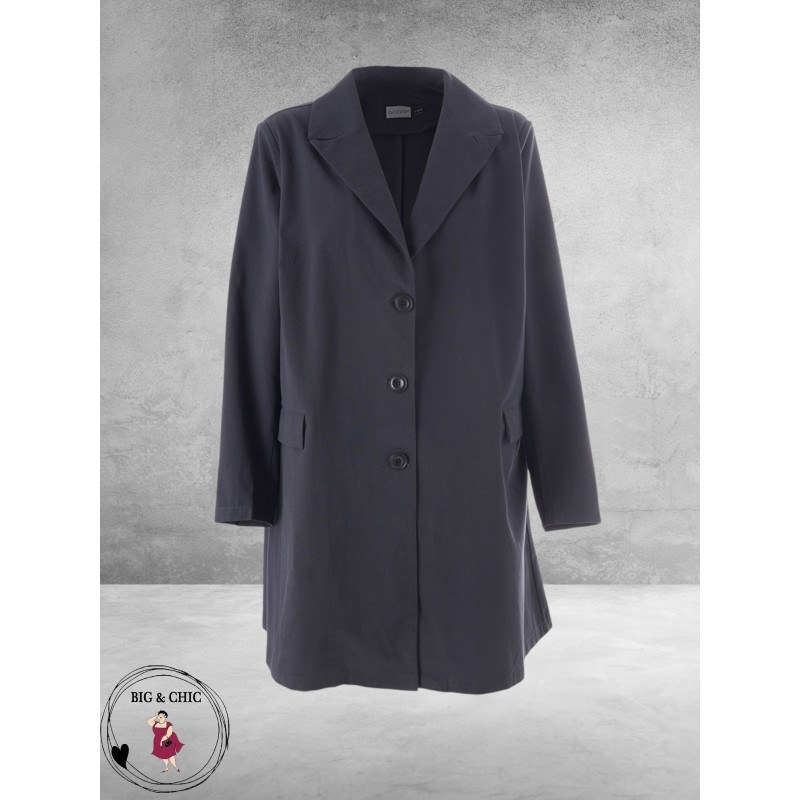GOZZIP Blazer Oversized LUISA Donkerblauw