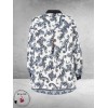 STUDIO Blouse NICOLETTE Blauw/Wit