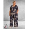 STUDIO Shirt DASIE Blauw/Zand
