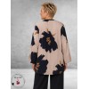 Gozzip Blouse Billie Zand/Zwart/Flowers