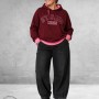 GOZZIP Baggy Broek Clara Black Denim