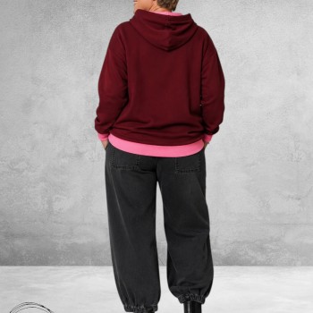 GOZZIP Baggy Broek Clara Black Denim