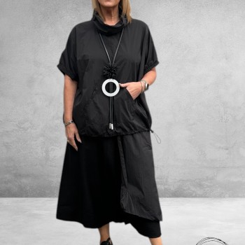 GOZZIP Rok/Broek Kissy Zwart