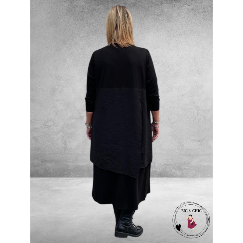 Gozzip Jurk Zwart Ingrid