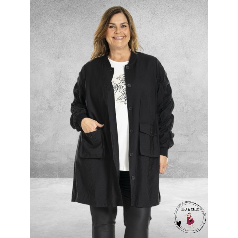 GOZZIP Tuniek/Blouse Idina Zwart