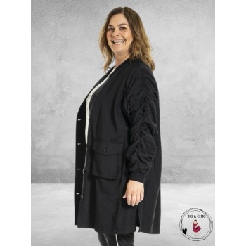 GOZZIP Tuniek/Blouse Idina Zwart