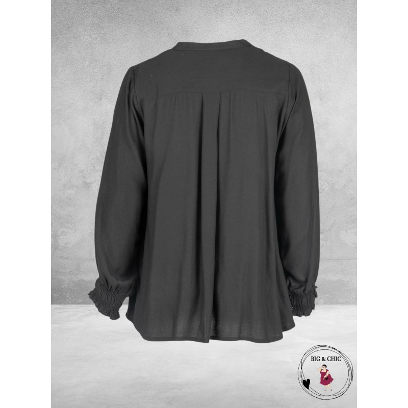 GOZZIP Blouse Ghita Zwart