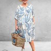Leah Curve Tuniek-Jurk-Linnenmix 