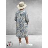 Leah Curve Tuniek-Jurk-Linnenmix 