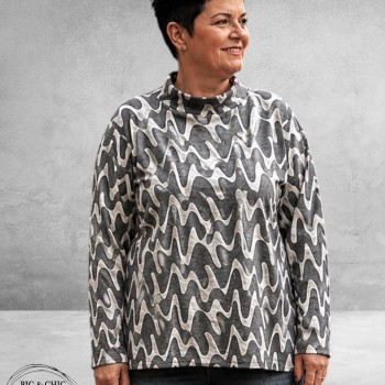 LEAH CURVE Trui Met Structuur 