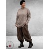 LEAH CURVE Shirt Superzacht Met Strass