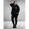 LEAH CURVE Sweater Zwart Rise En Shine