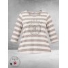 LEAH Curve Shirt Spakle en Shine