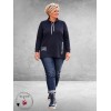 LEAH Curve Shirt Sportief/Stijlvol Donkerblauw