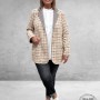 Just For You Blazer Adel Beige/Grijs