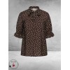 Kaffe curve Blouse Ditte Coffe Bean Dots