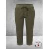 KAFFE CURVE Capri Broek Nana Grape Leaf