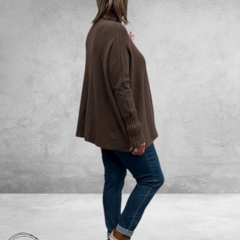 ITALY MODA Trui Choco 