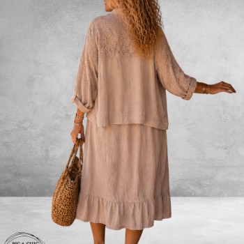 La Casa Jasje Linnen Beige