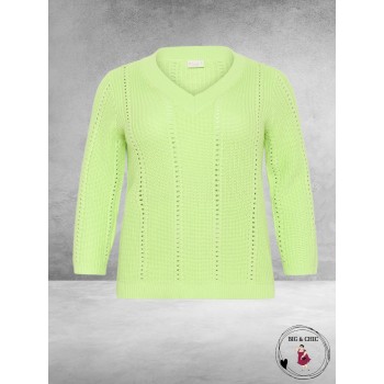 Kaffe Curve Trui Clorry Lettuce green