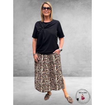 KAFFE CURVE Rok Edina Leopard