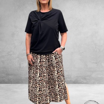 KAFFE CURVE Rok Edina Leopard