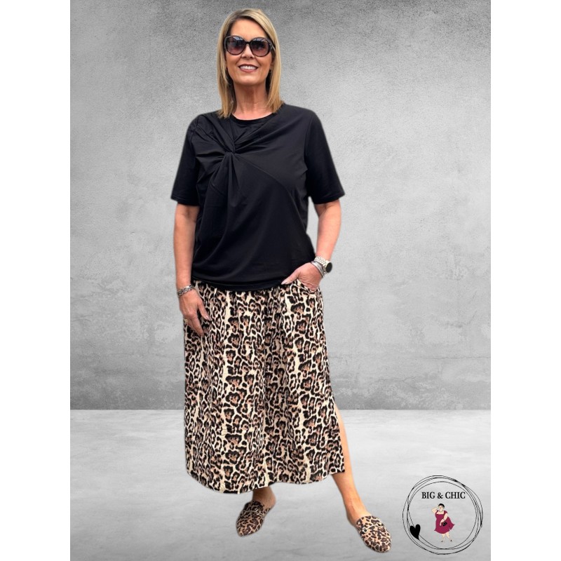 KAFFE CURVE Rok Edina Leopard
