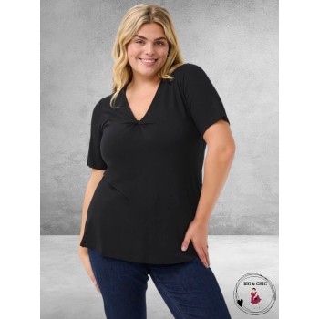 KAFFE Curve T-Shirt Zwart Winni