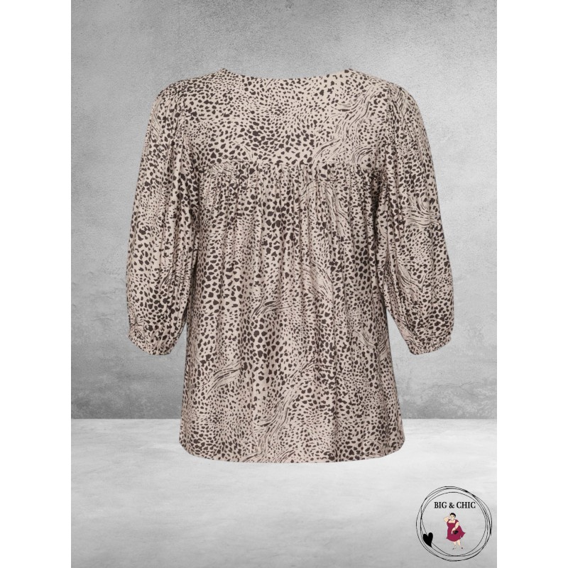 KAFFE Curve Blouse Debri 