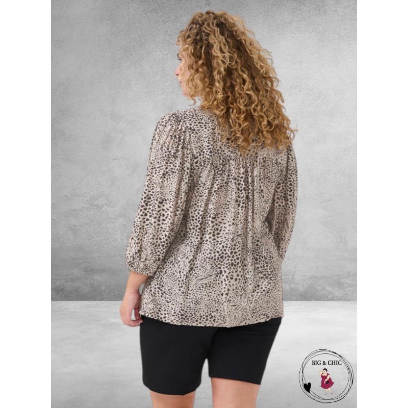 KAFFE Curve Blouse Debri 