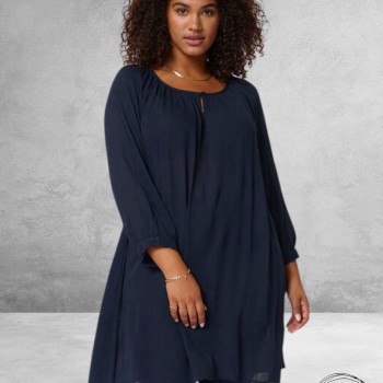 KAFFE Curve Tuniek CAMI SL Midnight Marine