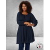 KAFFE Curve Tuniek CAMI SL Midnight Marine