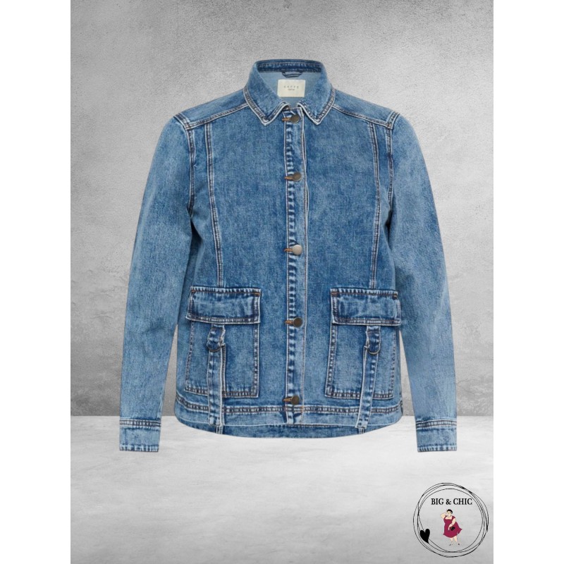 KAFFE CURVE Spijkerjas Elona 