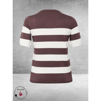 KAFFE CURVE Trui Lizzy Windsurfer/Fudge