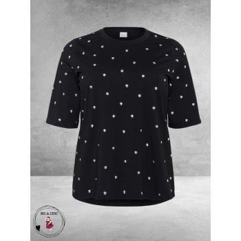 Kaffe Curve Shirt Chelena Zwart Studs