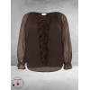 KAFFE CURVE Blouse Milanna Coffee