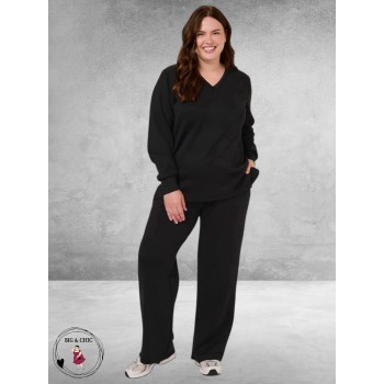 KAFFE CURVE Broek Annita Black