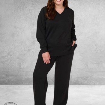 KAFFE CURVE Broek Annita Black